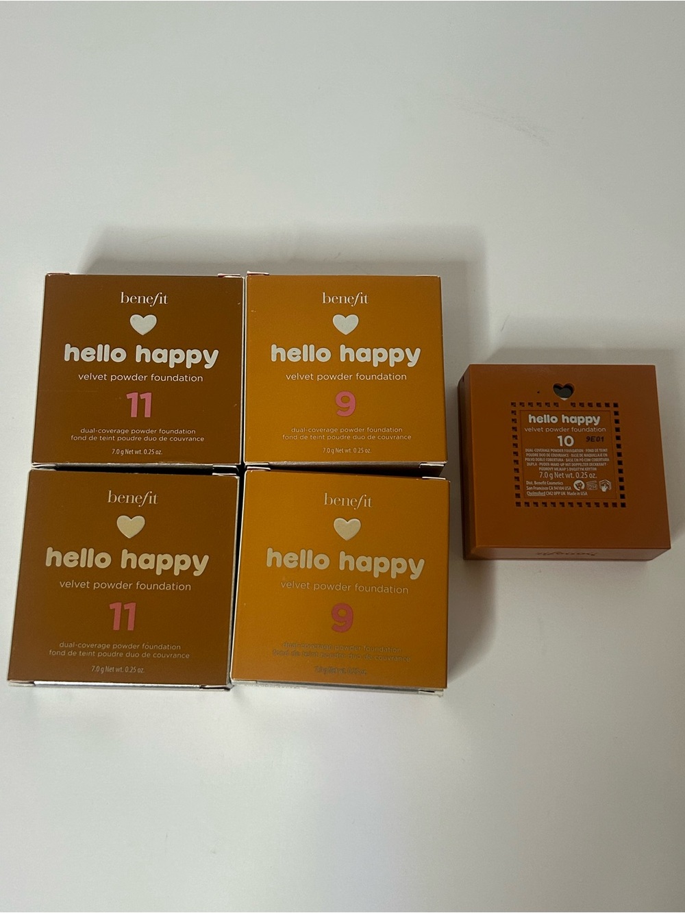 Benefit Hello Happy Velvet Powder Foundation - Multiple Shades (9,10,11)